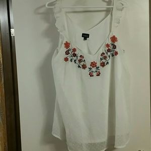 Torrid Super Cute Top Size 1X Great For Summer!